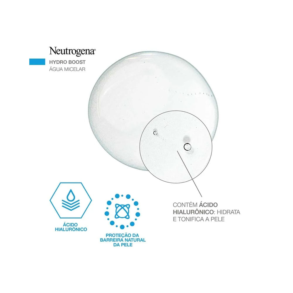 Água Micelar Neutrogena Hydro Boost 400 ml