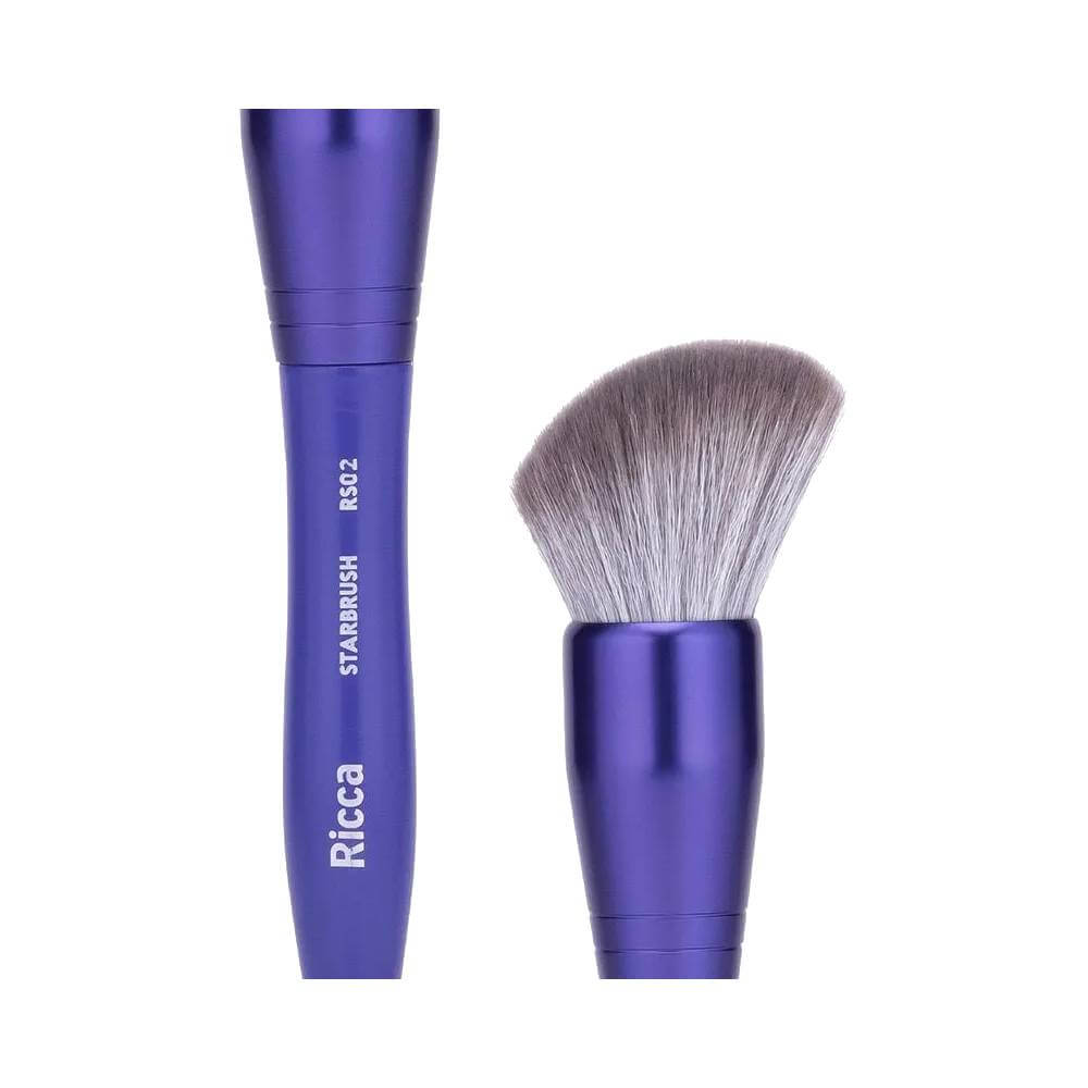 Pincel para blush chanfrado Ricca Starbrush RS02