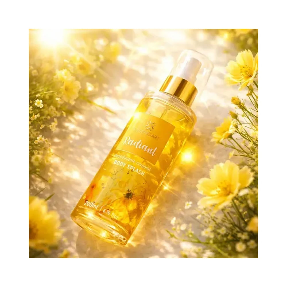 Body Splash Essenciart Radiant 200 ml