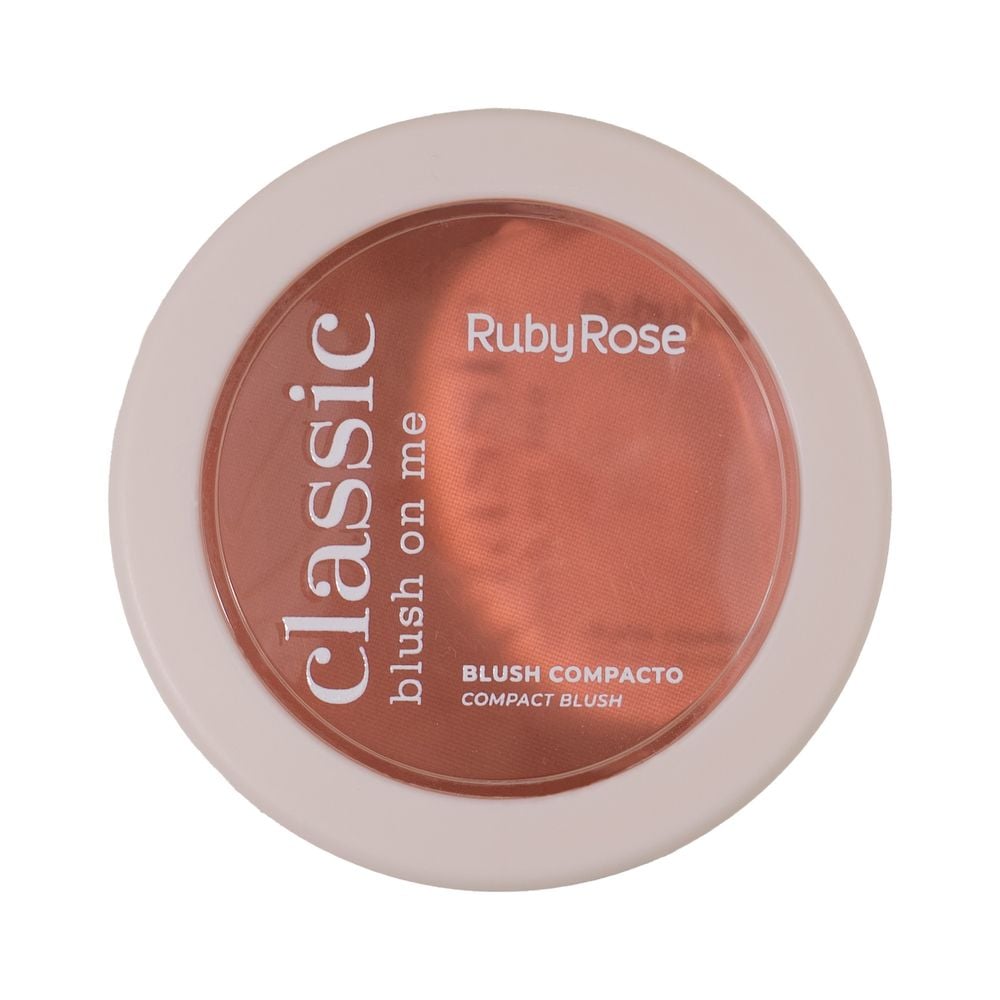 Blush compacto Blush On Me Classic Ruby Rose — Coral Charm (HBM11-1)