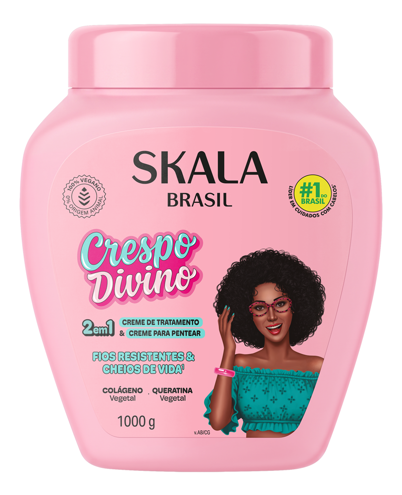 Creme de Tratamento Skala Crespo Divino 1000 g