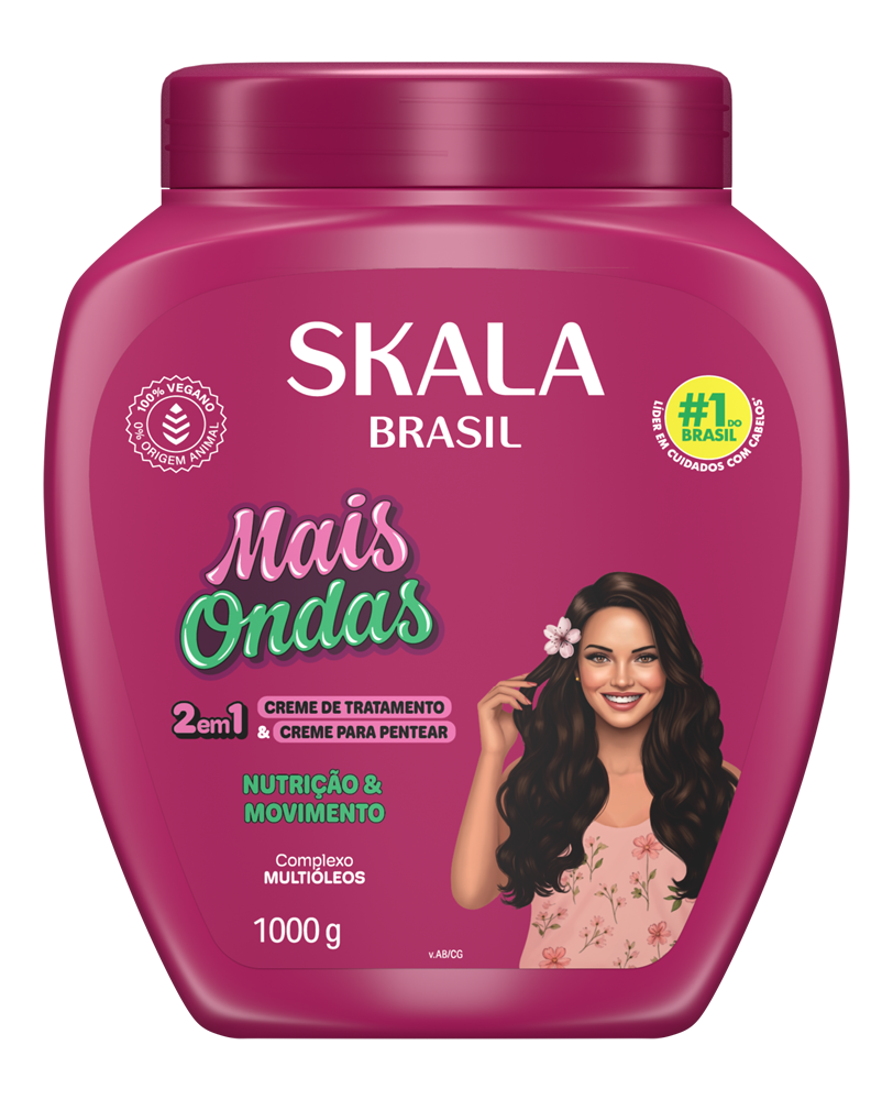 Creme de Tratamento Skala Mais Ondas 1000 g