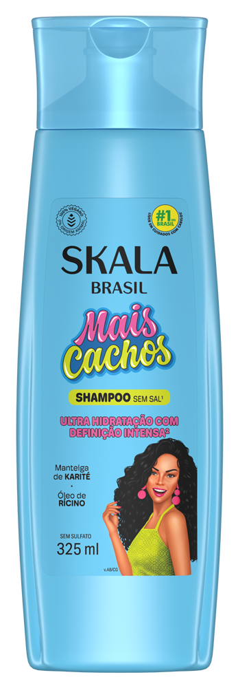 Shampoo Skala Mais Cachos 325 ml