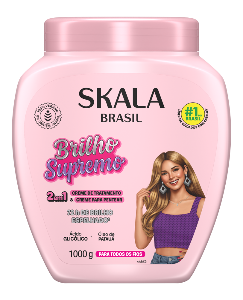 Creme de Tratamento Skala Brilho Supremo 1000 g