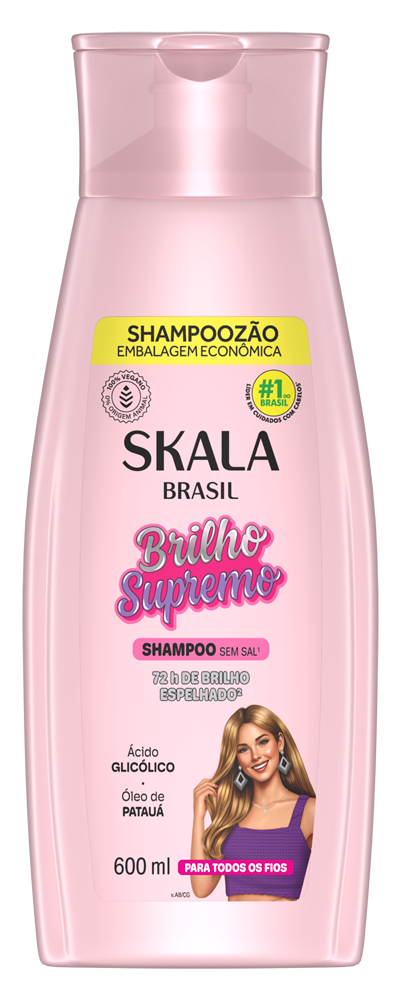 Shampoo Skala Brilho Supremo 600 ml