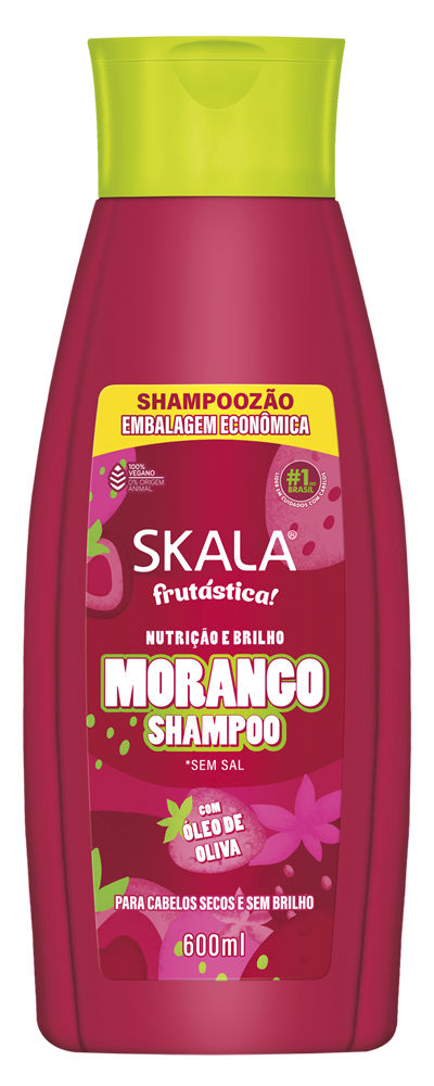 Shampoo Skala Morango 600 ml