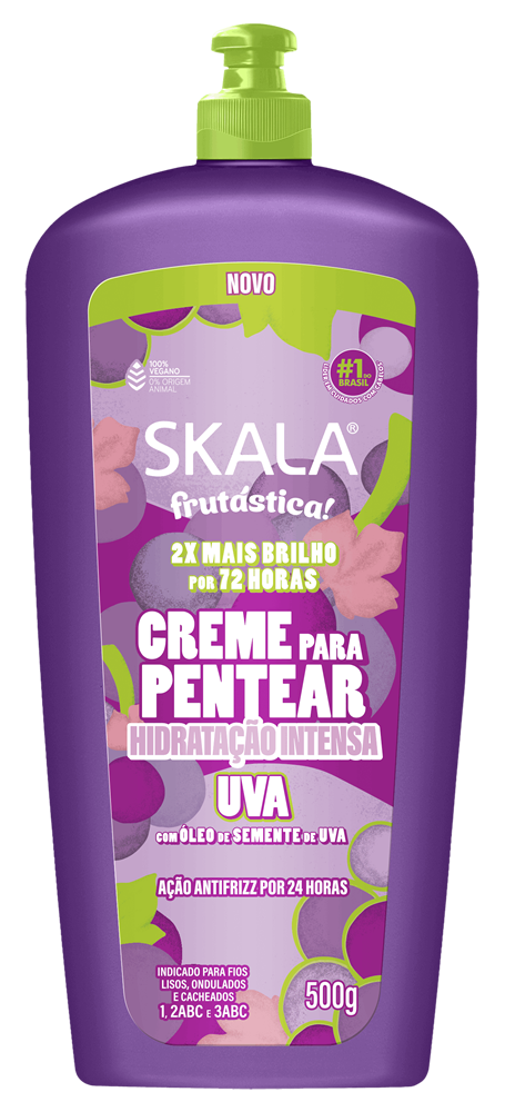Creme para Pentear Skala Uva 500 g