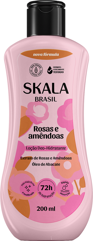 Hidratante Skala Rosas e Amêndoas 200 ml